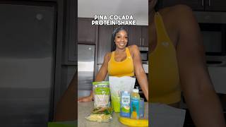 🍍Tasty PINA COLADA Protein Shake proteinshake [upl. by Odranreb167]