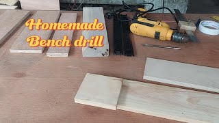 Build a simple bench drill [upl. by Nemzaj754]