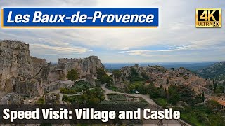 Les BauxdeProvence Visit the beautiful Village and Castle Provence France [upl. by Latoyia]