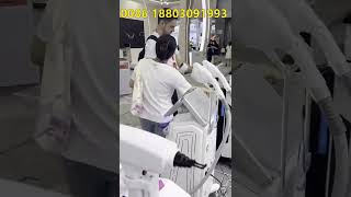 Hair removal machine testing exhibition diodelaser hairremoval 808nm laserhairremoval hairfree [upl. by Dielle459]