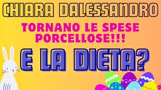 Chiara Dalessandro tornano le spese porcellose ma la dieta per il diabete è già finita [upl. by Llertak]