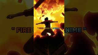 flame user in anime🔥anime animeshorts [upl. by Amerak]