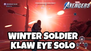 Winter Soldier Solo Discordant Sound Raid Zawavari Klaw Eye  Marvels Avengers [upl. by Nirre291]