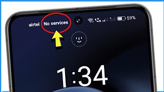 No Services Sim Card  Network Showing No Service [upl. by Knarf]