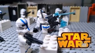 501st Blood Bath Lego star wars stopmotion [upl. by Ehudd]