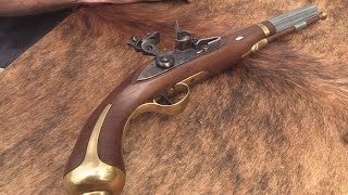 1805 Harpers Ferry Flintlock pistol [upl. by Nylirek]