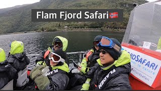 Flam Fjord Safari Awesome Adventure in Norway 🇳🇴 [upl. by Aer]