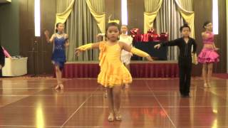 Solo Cha Cha amp Rumba  Tianhui  5yearold [upl. by Anirrehs999]