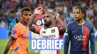 DEBRIEF de la 3eme journée de LIGUE 1  GREENWOOD et BARCOLA en feu [upl. by Bendicty]