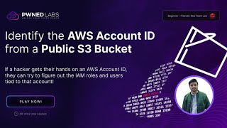 Identify the AWS Account ID from a Public S3 Bucket  Pwnedlabs 🟣☁ [upl. by Dorn]