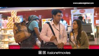 Bangalore Days  Nivin PaulyDulquer and Nazriya at Airport Scene [upl. by Nylsej783]