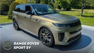 The fastest Range Rover ever  The NEW Range Rover Sport SV [upl. by Eniamsaj24]