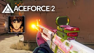 This game is BETTER than VALORANT MOBILE Ace Force 2 Gameplay [upl. by Itsirc]