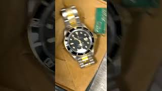 Rolex Submariner Ref 16613 Two tone Steel amp Gold 1991 🔥 wwwprestigewatchescoukbuy [upl. by Aggi]