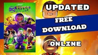 LEGO DC Super Villains on PC WORKING GUIDE [upl. by Aromat]