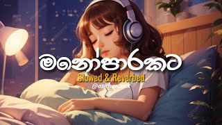 මනෝපාරකට සින්දු slowedreverb  manoparakata sinhala song  Mind Relaxing Sinhala Songs Collection [upl. by Turmel]