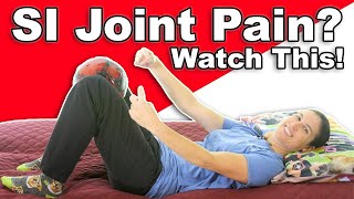 Relieve SI Joint Pain Try These 3 Simple Exercises [upl. by Chernow]