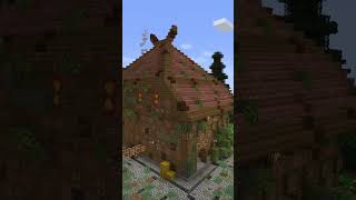 Realistic Medieval House no 2 Nature Model for Minecraft minecraft realisticbuild [upl. by Enileme]