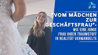 Vom Mädchen zur Geschäftsfrau Wie eine junge Frau ein Brautmodengeschäft eröffnete [upl. by Zehc905]