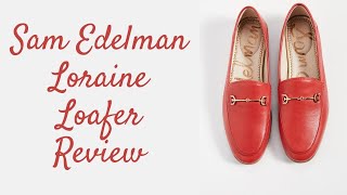 Sam Edelman Loraine Loafer Review  Comparison with Madewell Frances Loafer [upl. by Assiren]