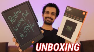 Redmi Writing Pad Unboxing amp First IMPRESSION 🔥 [upl. by Lledyr]