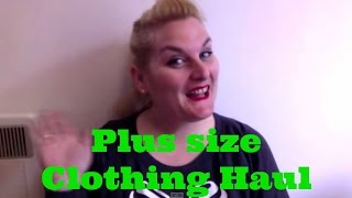 Plus Size Clothing Haul  Joules White Stuff Boden HampM  Katy Beach [upl. by Kciredes798]