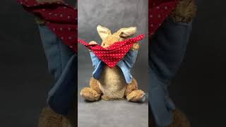 GUND Beatrix Potter Animated PeekaBoo Peter Rabbit Sound and Motion Plush Stuffed Animal 10quot [upl. by Ardyth505]