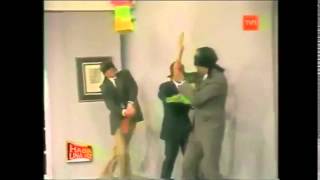 JAPPENING CON JA quotALMORZANDO EN LA NOCHEquot  TVN CHILE 1989 [upl. by Ynaffad768]