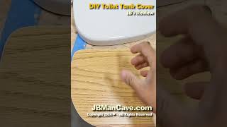 DIY TOILET TANK LID out of Wood JBManCavecom Shorts [upl. by Onia779]