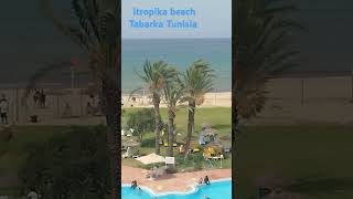 hôtel itropika beach Tabarka Tunisia [upl. by Adneral721]