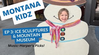 Montana Kidz in Driggs ID  Amazing Ice Sculptures [upl. by Niu]