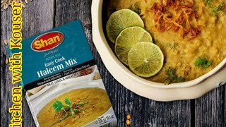 Haleem Recipe Daleem RecipeShan Easy Cook Haleem Mix💫Kitchen with Kouser 💫 [upl. by Betthezul]