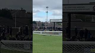 Dundee north end flag flying for Scottish cup game v Tranent [upl. by Anik]