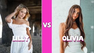 Lilly Ketchman Vs Olivia Alboher TikTok Dances Compilation [upl. by Sedecrem]