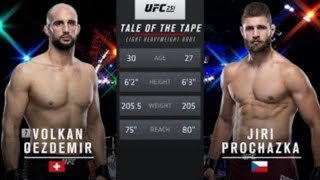 UFC 251  Jiri Prochazka vs Volkan Oezdemir  FULL FIGHT [upl. by Key504]