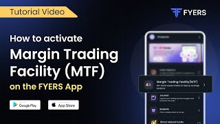 How to activate Margin Trading Facility MTF on the FYERS App [upl. by Yemane]