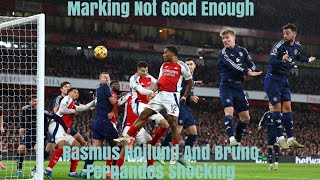 Arsenal FC vs Manchester United Player Ratings Rasmus Hojlund And Bruno Fernandes Abysmal [upl. by Akcired423]