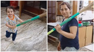 Mehandi wale hathon se broom utha hi li😂 Mommy and Chinu Vlogss [upl. by Ellicott]