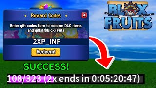 NEW CODES ALL NEW WORKING CODES IN BLOX FRUITS 2024 BLOX FRUITS CODES 2X EXP CODES [upl. by Margo]