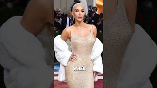 Kim Kardashian and the Iconic Dress Controversy shortsfeed shorts youtubeshorts celebrity [upl. by Bat]