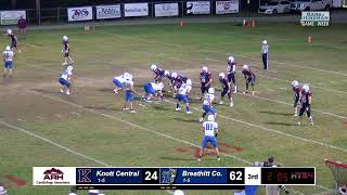 Breathitt Co vs Knott Cenral [upl. by Chloette]