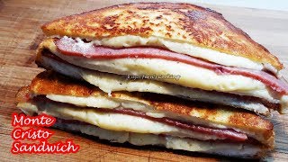 THE EASIEST MONTE CRISTO SANDWICH RECIPE  SUPER YUMMY [upl. by Trammel]