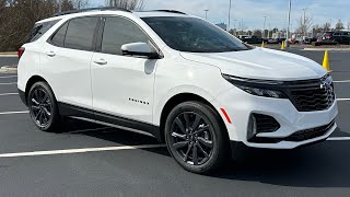 2024 Chevrolet Equinox RS Walkaround Review And Features [upl. by Loesceke]