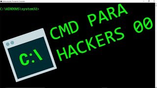 CMD PARA HACKERS Introdução ao prompt de comando aula 00 CD CLS DEL DIR MD RD [upl. by Ehrsam]