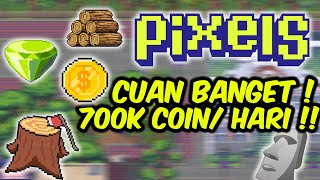 Tips and Trick Cuan Luber di Game NFT Pixels [upl. by Alfi]