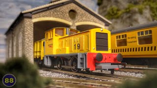 Hornby Network Rail Bagnall 040  Hornby Collectors Club Model 2019 [upl. by Lucio814]