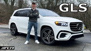 2024 Mercedes GLS 450 Review  The Best German Three Row SUV [upl. by Blakelee]