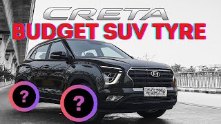 Best tyres for hyundai creta  SUV tyres in Noida [upl. by Kissel]