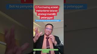 E Purchasing adalah mekanisme tataran memilih pelanggan [upl. by Ahsit490]