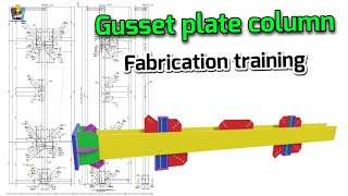 Structural column fabrication training  How to read structure column fitting drawing [upl. by Innis]